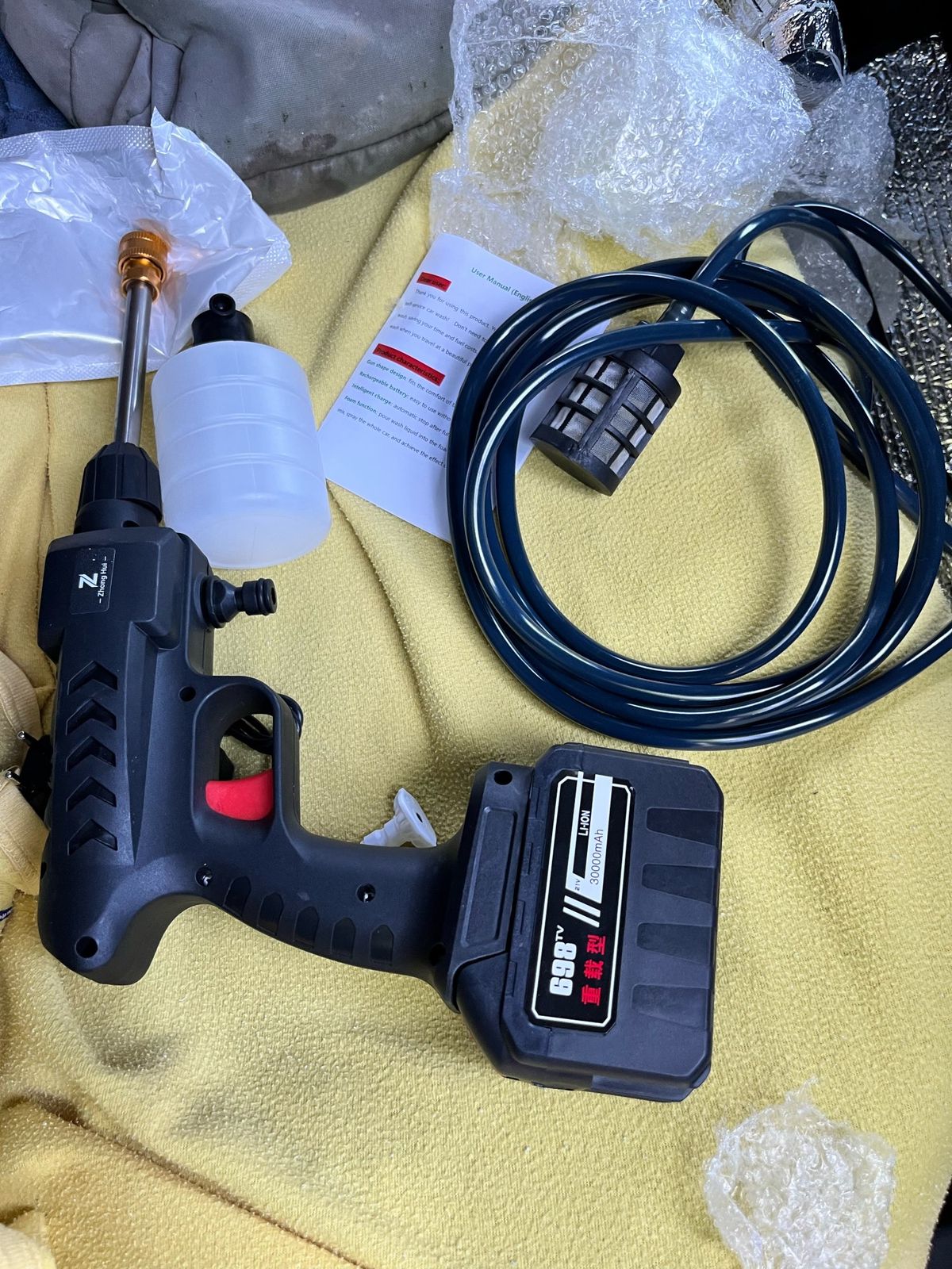 Hidrolavadora Con 1 Bateria 48v